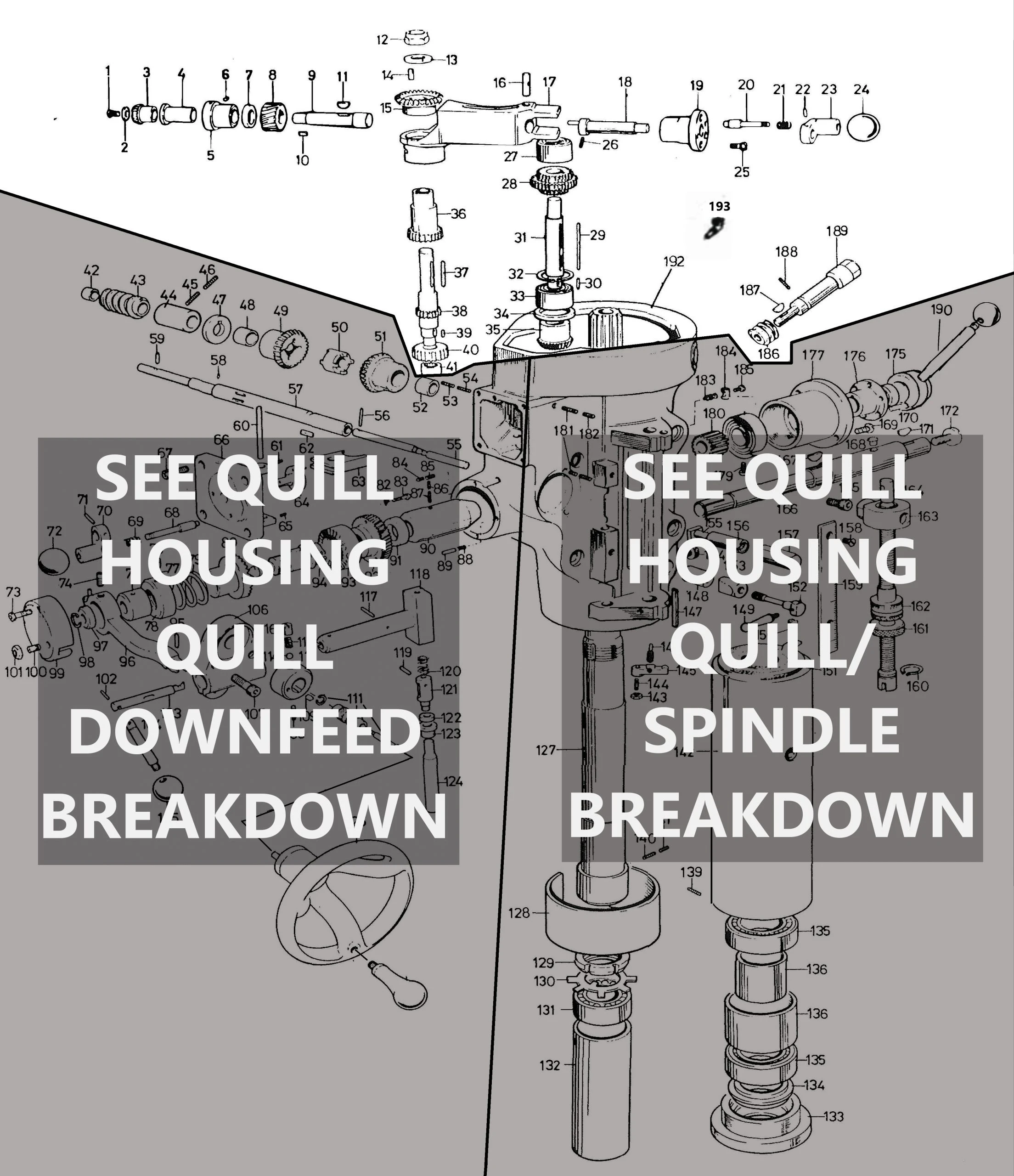 Quill Housing – Cradle