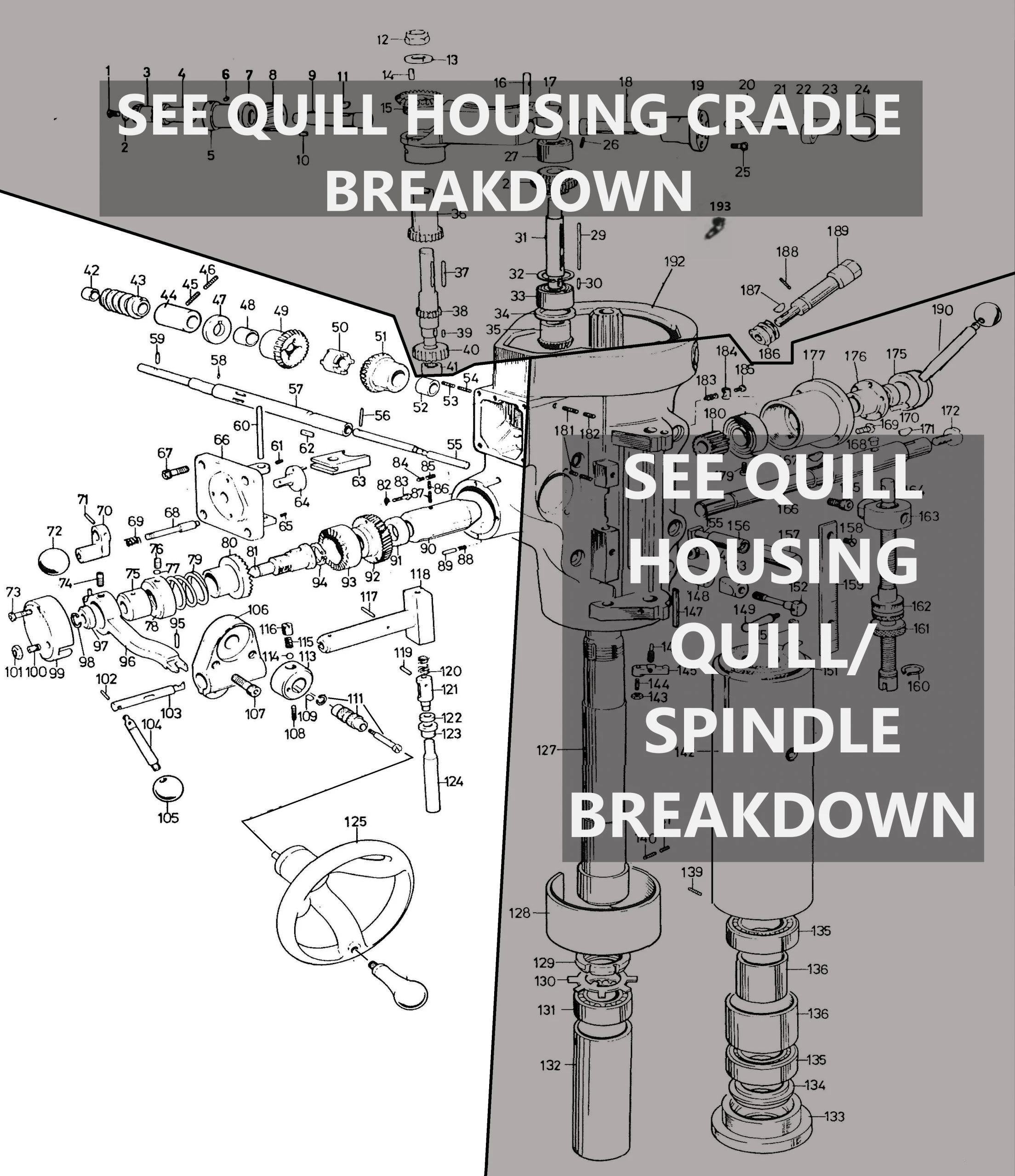 Quill Housing – Downfeed