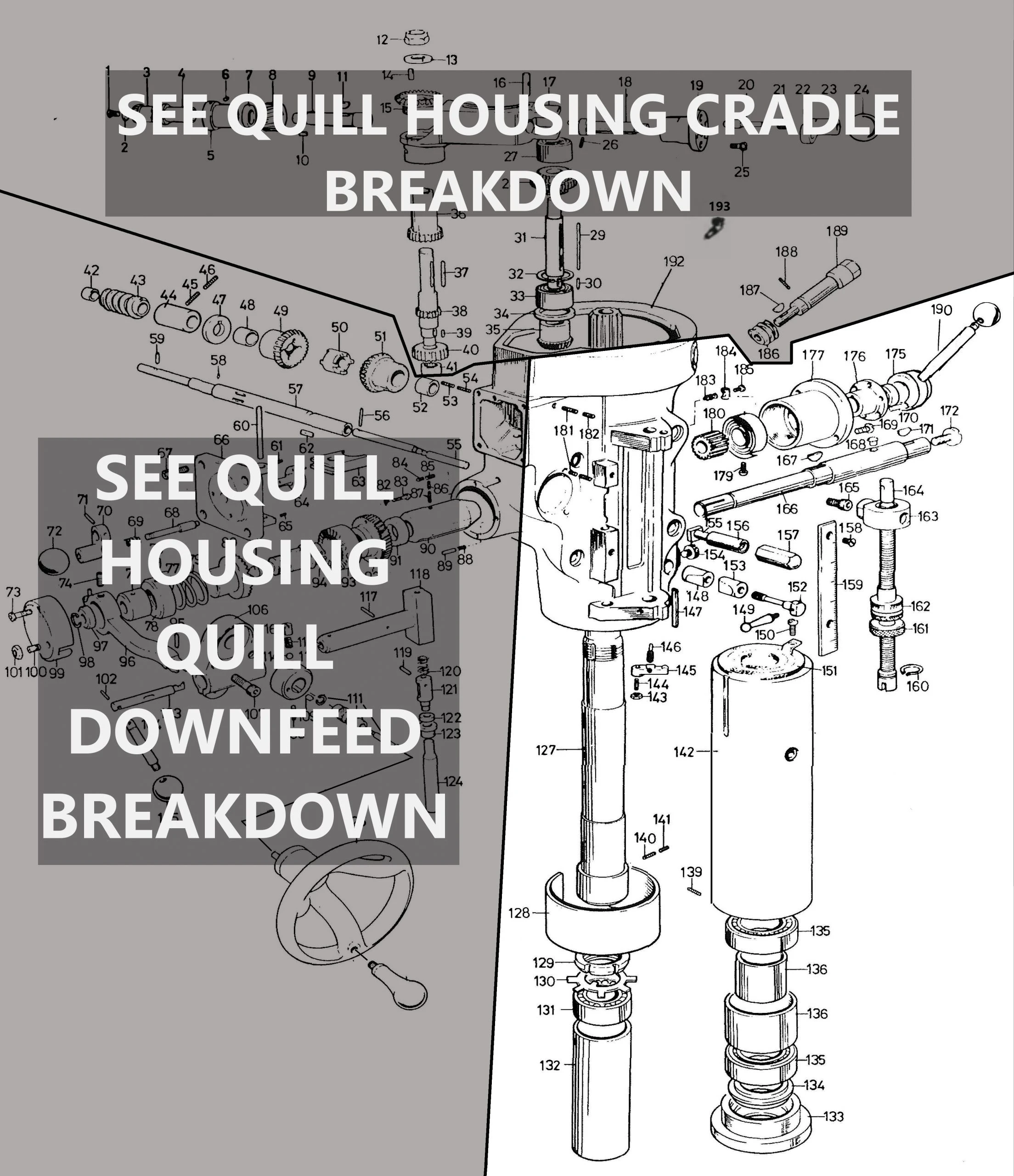 Quill Housing – SpindleQuill