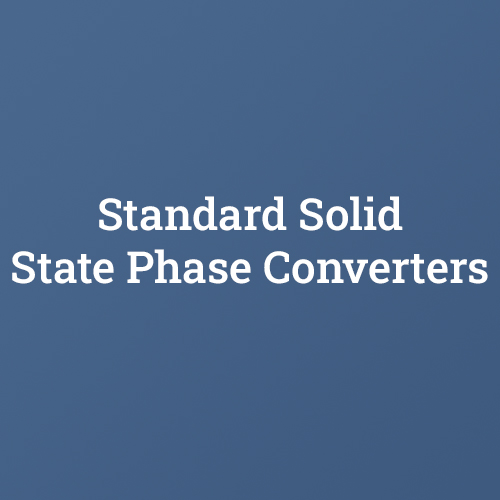 Solid State Phase Converters - H&W