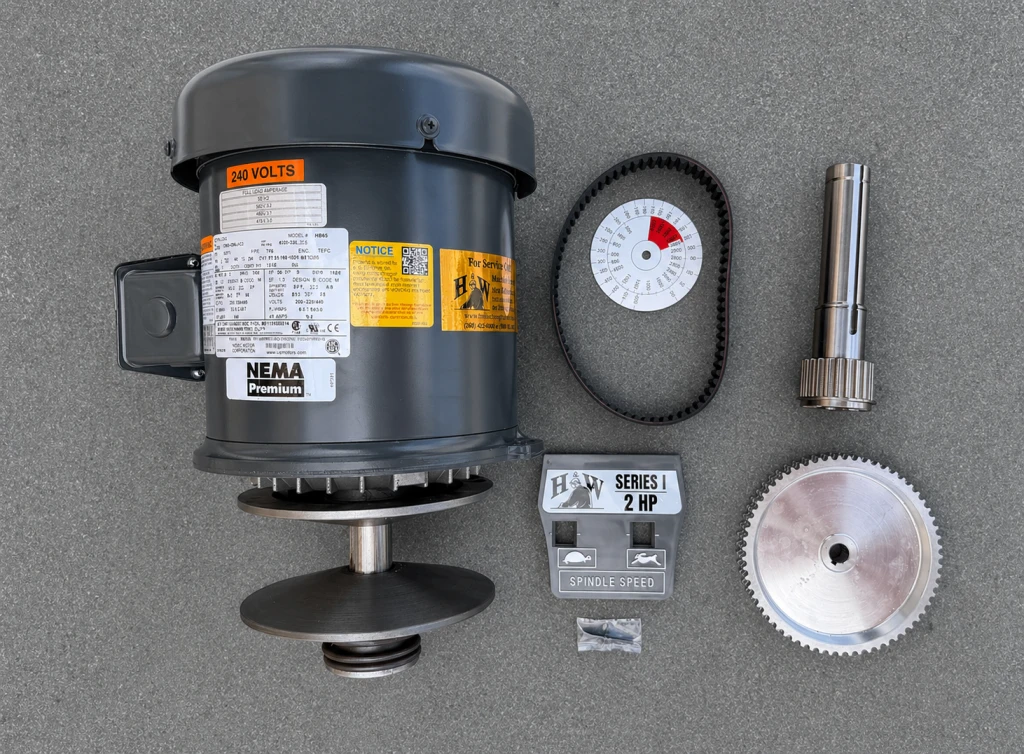 Bridgeport 1 1/2 HP to 2 HP Conversion Kit