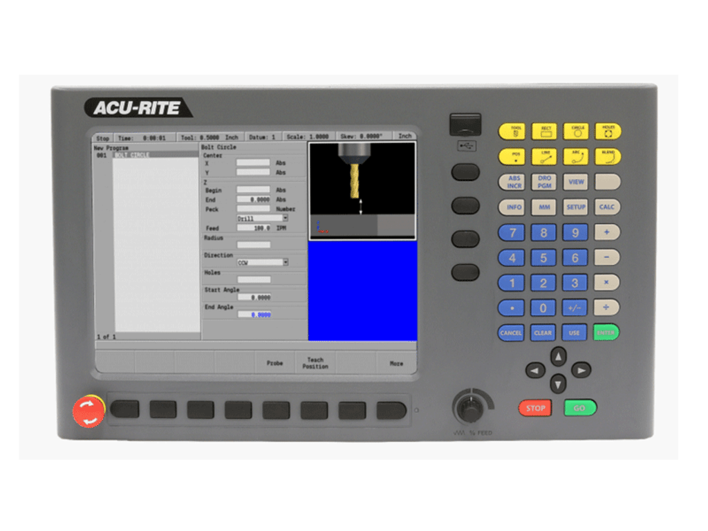 Acu-Rite MILLPWR G2 CNC control box for milling machines